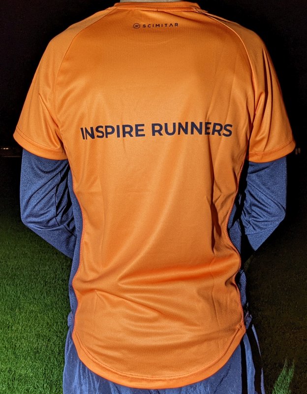 Inspire Runners Club shirt back men