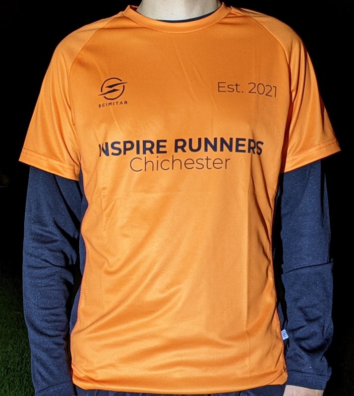 Inspire Runners Club shirt front men