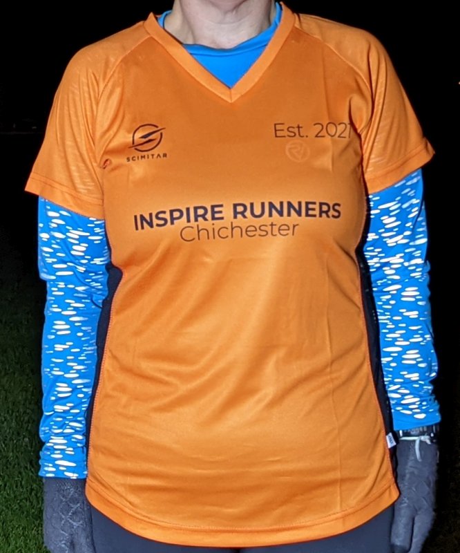 Inspire Runners Club shirt front women